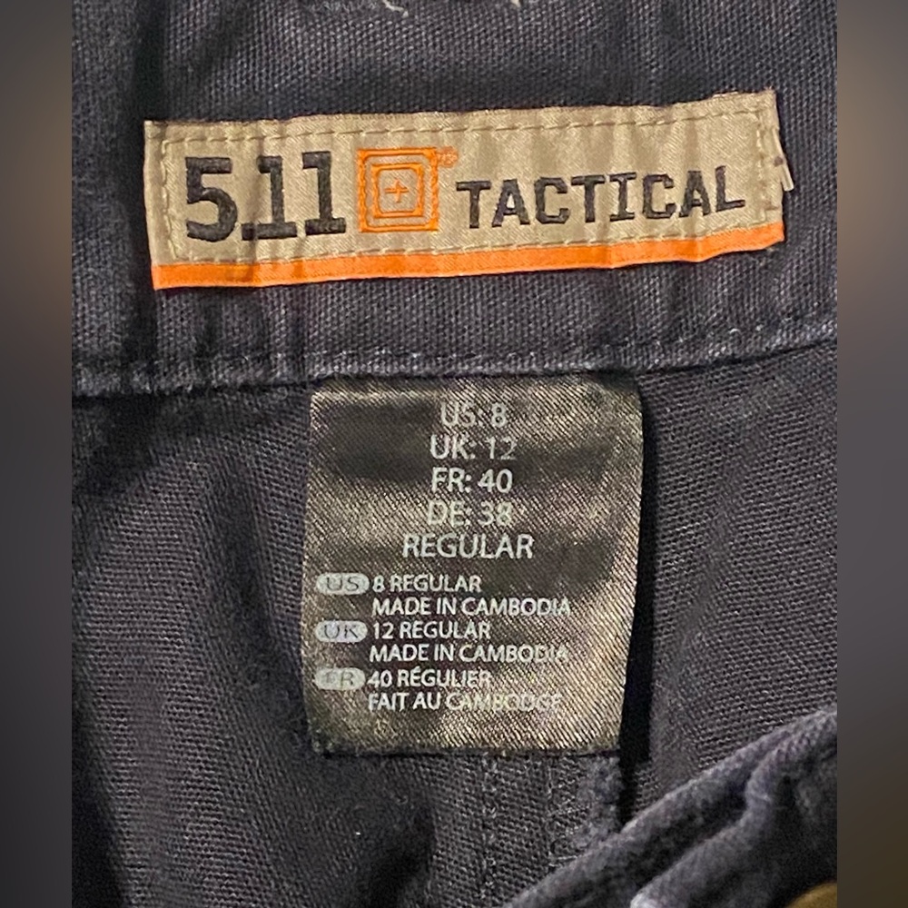 511 Women’s Taclite EMS Pants  Tactical Dark Navy Blue Size 8x30 Fire EMT PoPo - Picture 2 of 3